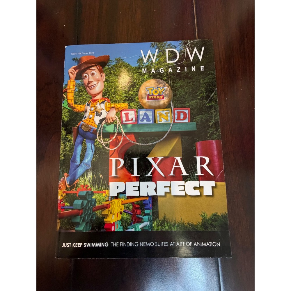 WDW Magazine Issue 104 May 2022 Pixar Perfect Toy Story Land Finding Nemo Epcot